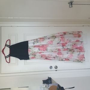 Floor Length Floral Dress